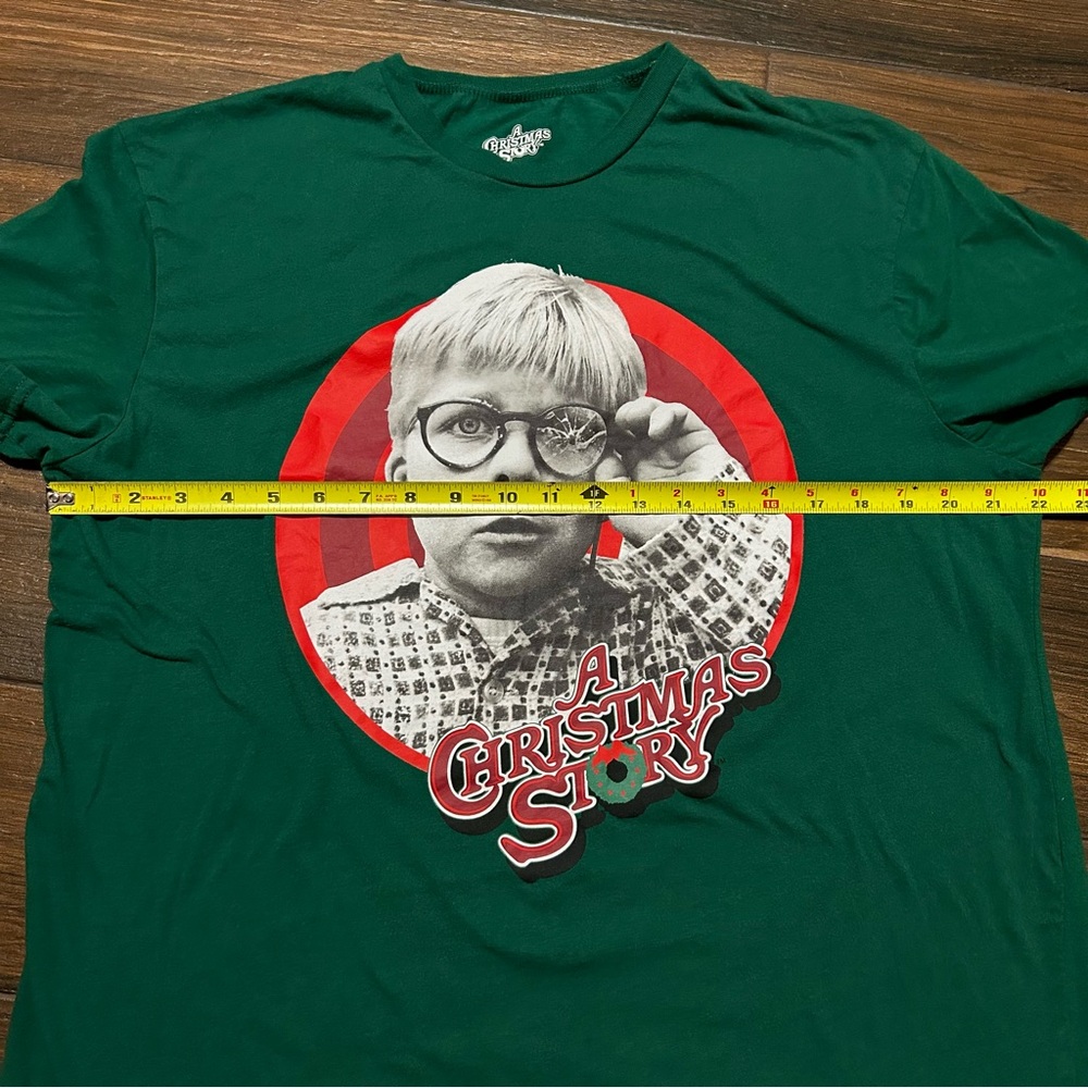 A Christmas Story‎ Ralphie Tee Shirt XL Broken Glasses Short Sleeve - Picture 5 of 7